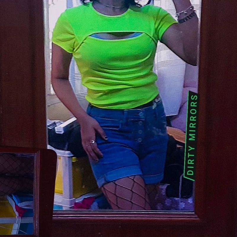 Neon Green Basic Tee