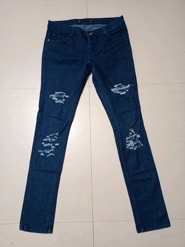 Tone Dark Blue Jeans(Women)