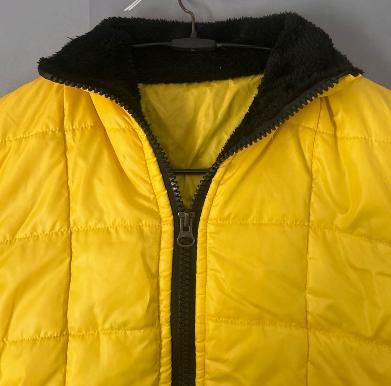 Yellow Puffer Jacket