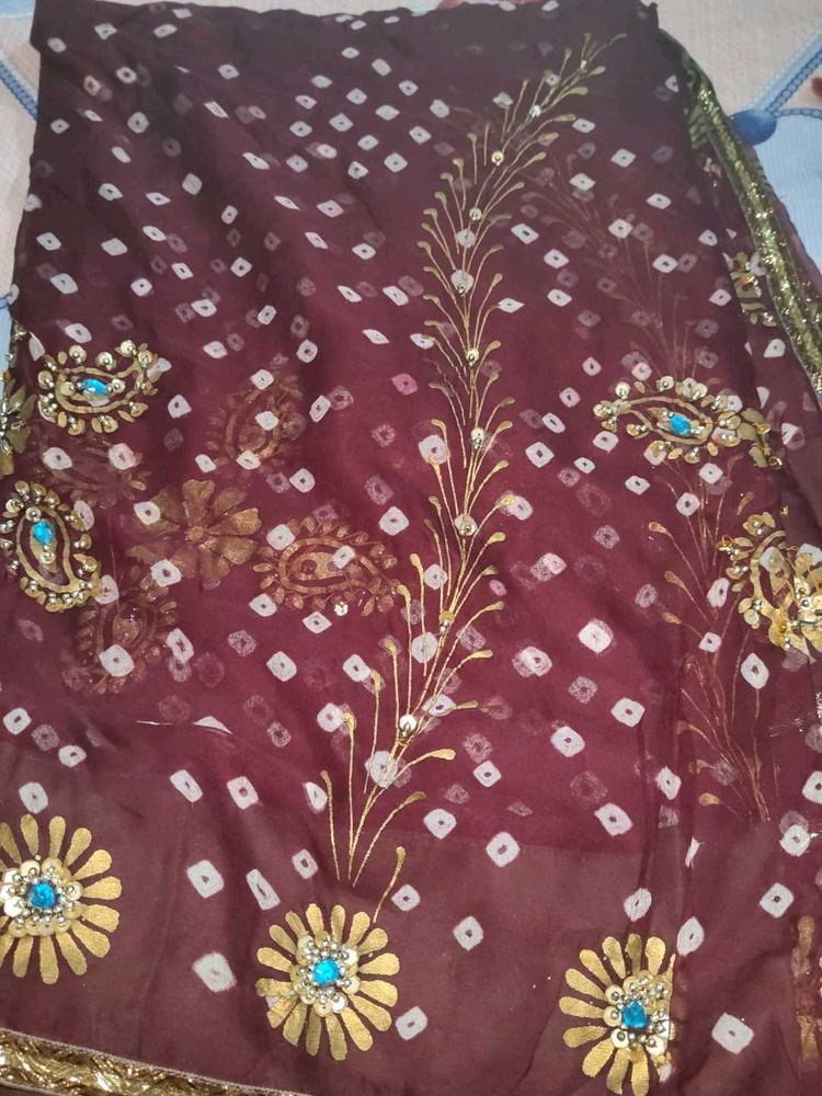 heavy detailing saree for wedding purpose