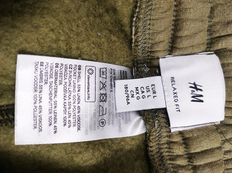 H &amp; M Joggers Olive Colour Brand New