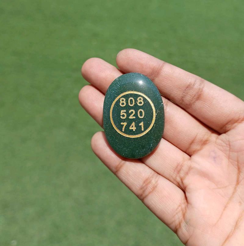 Lucky Aventurine Zibu Coin