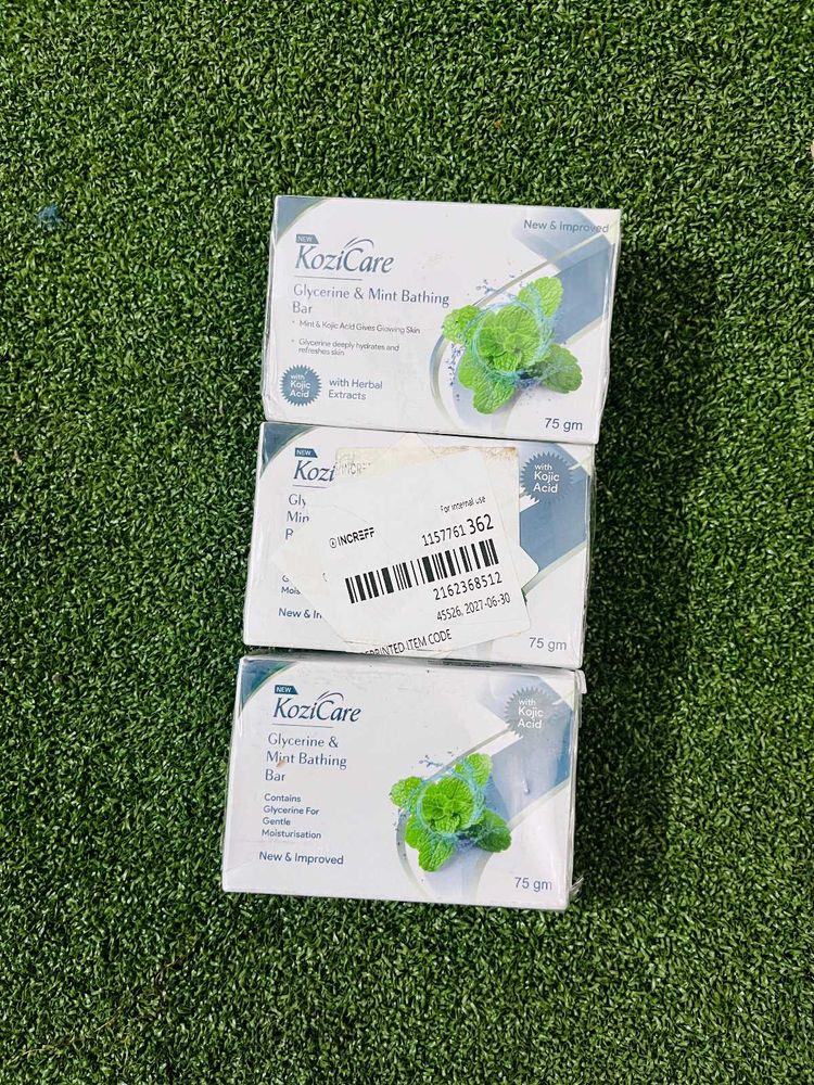 Pack Of 5 Kozicare soap cOmbo