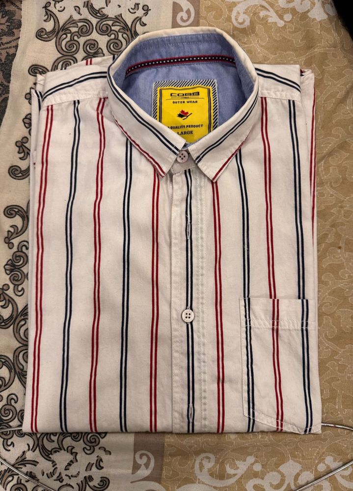 Cobb Striped Casual Shirt