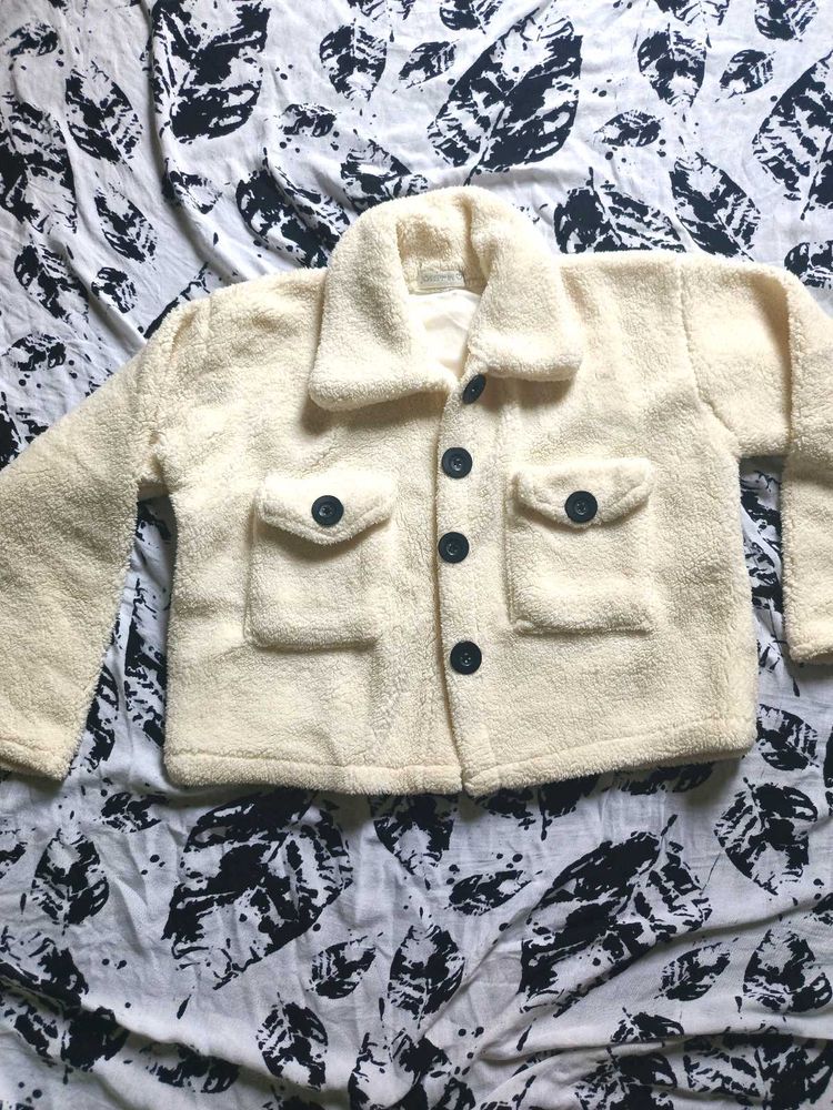 Cozy Cream Sherpa Jacket