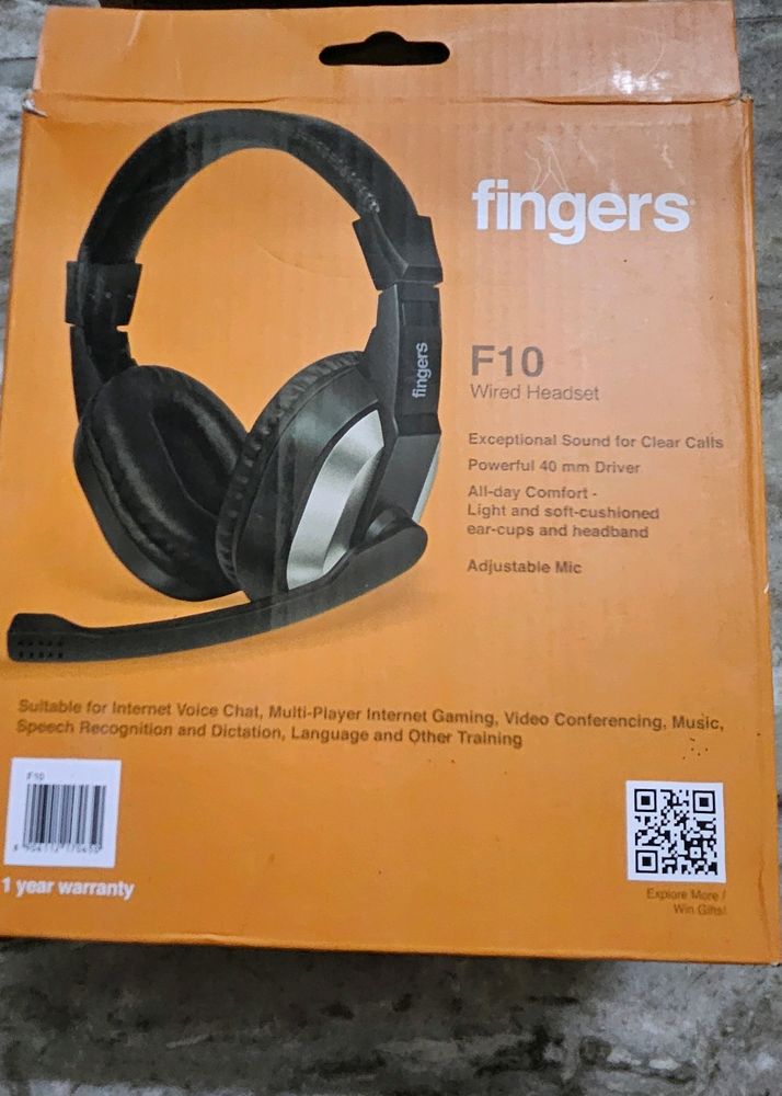 Over Headphone Wired