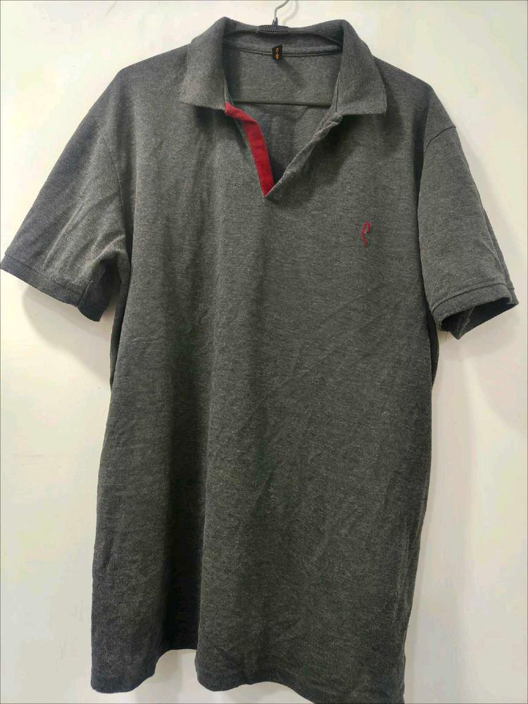 Gray Polo T-Shirt