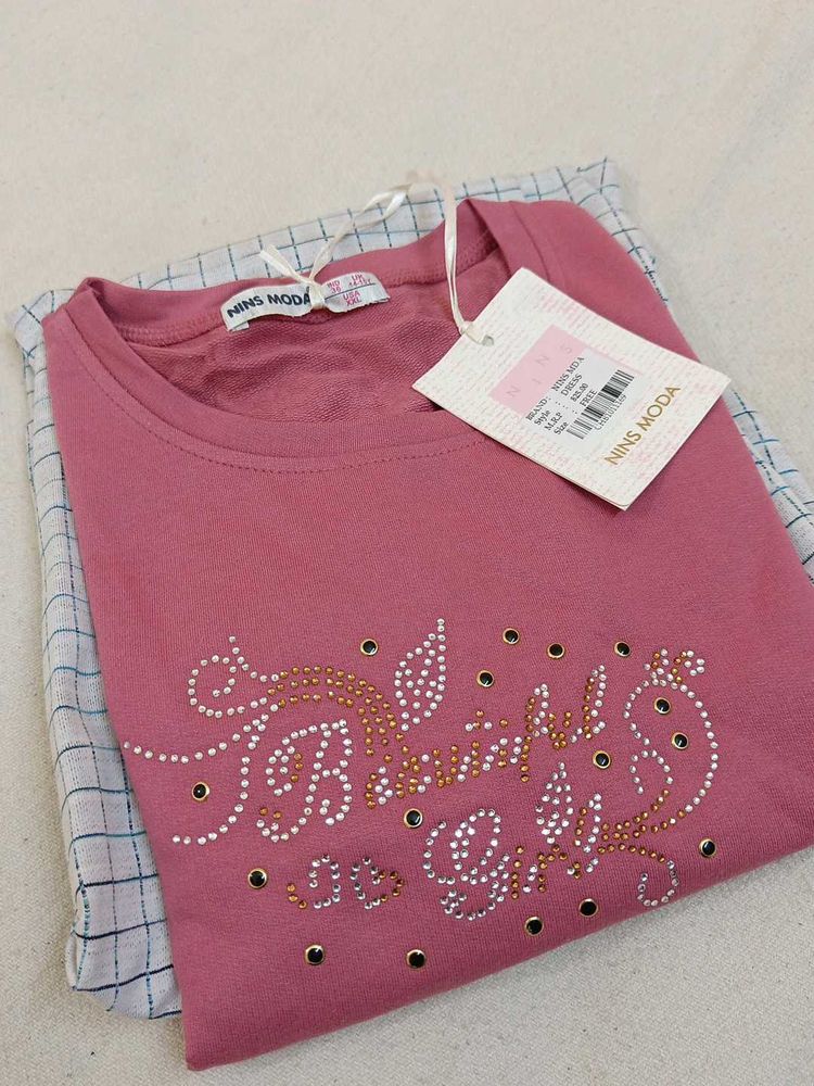 Cute Pink Graphic frick