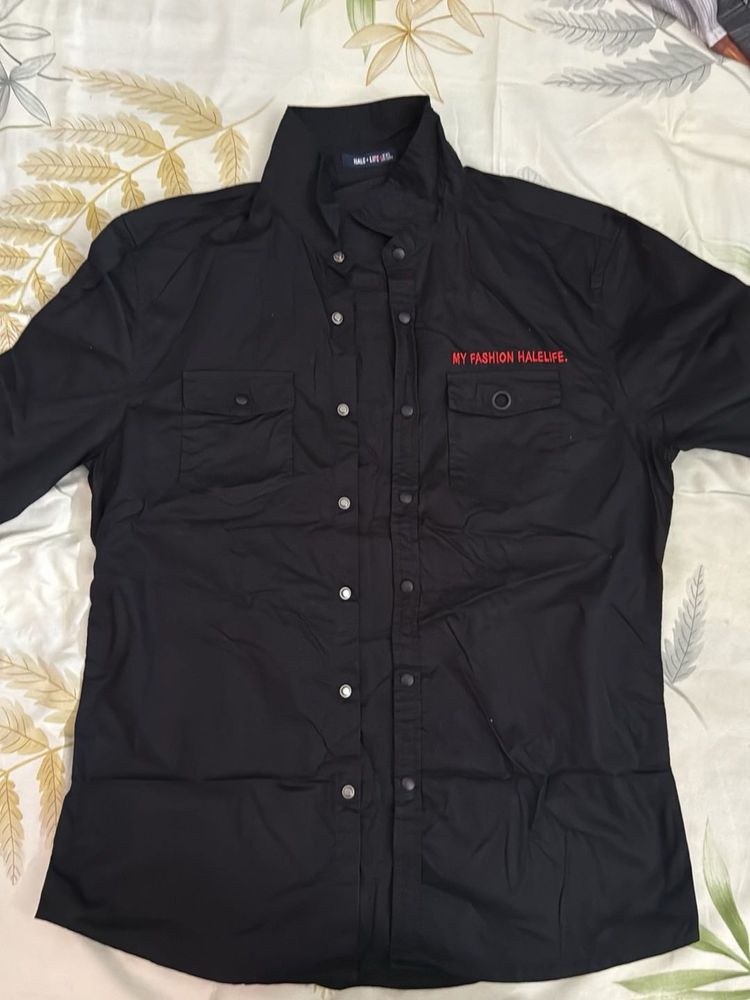 Black Casual Shirt