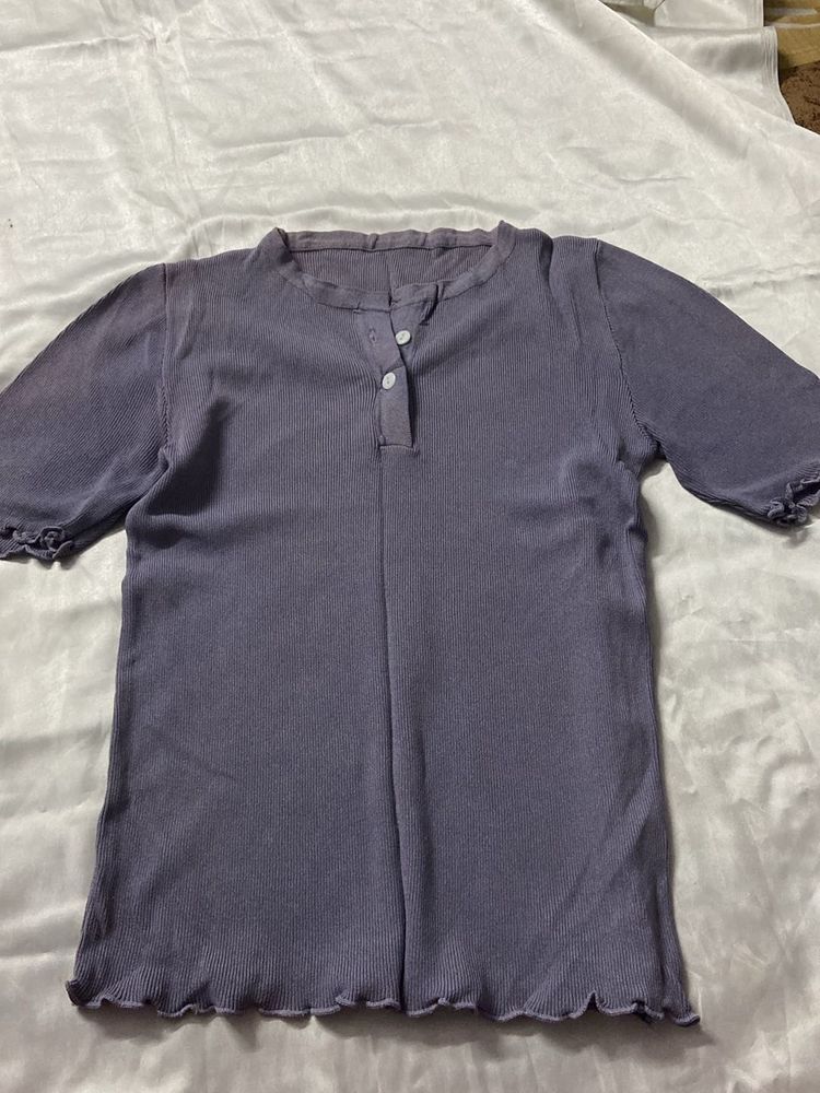 Lavender Tshirt Top