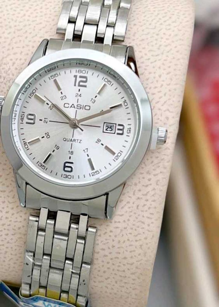 Casio Women Watch Silver