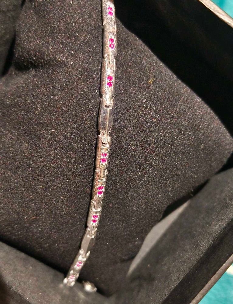 ladies pure silver bracelet 💓