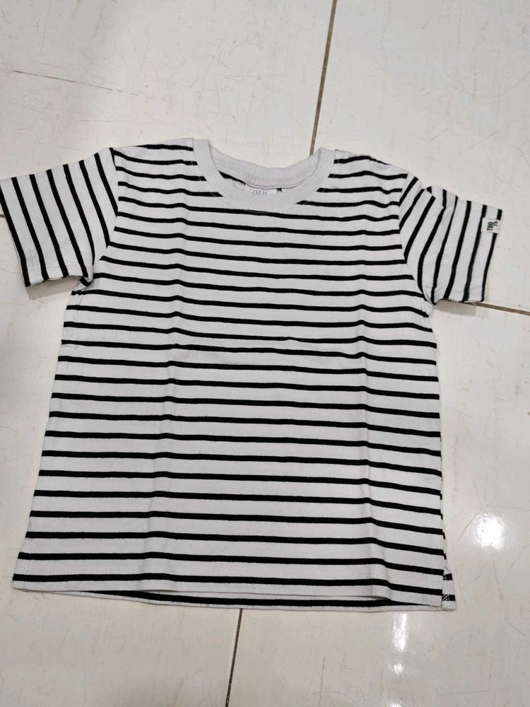 Striped Short Sleeve T-Shirt