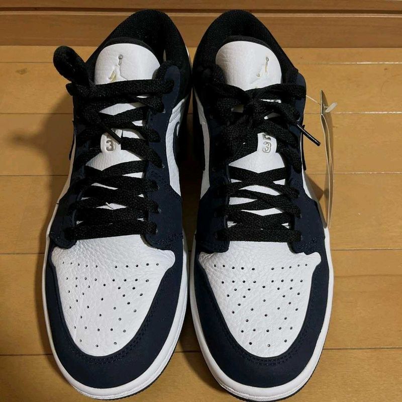 Nike Jordan 1 Low Retro Navy OG Fragment