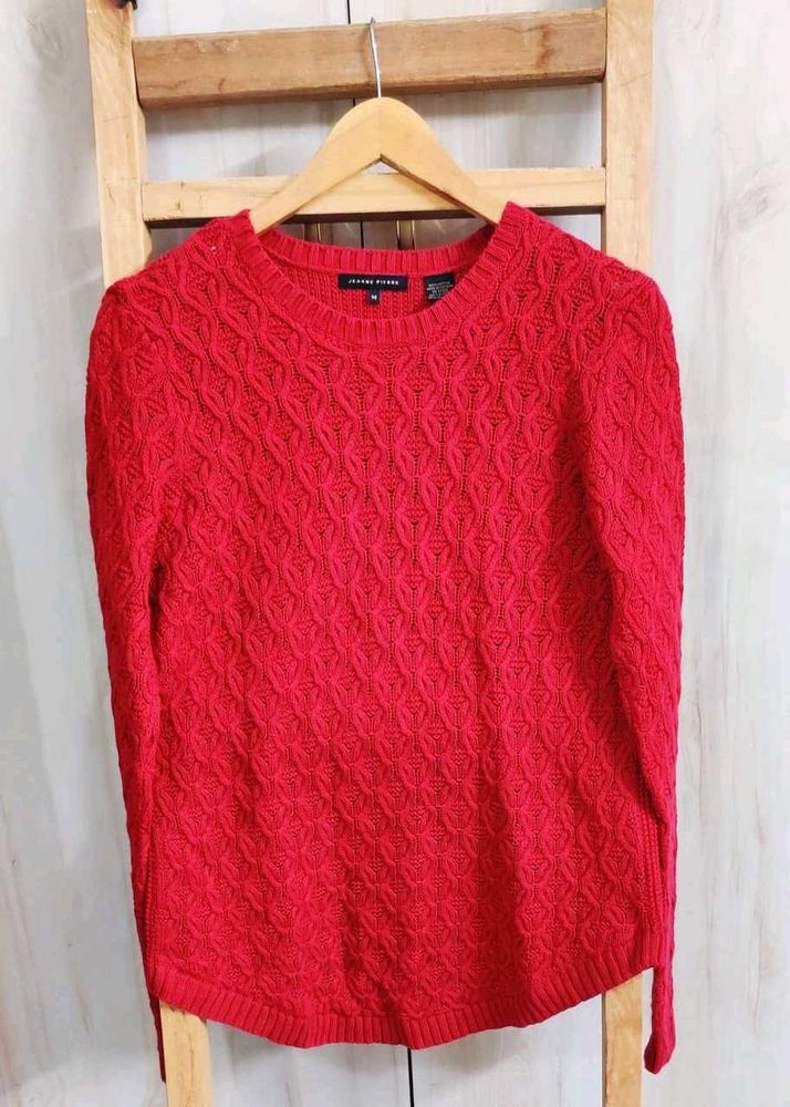 Rust Colour Pullover Size-36