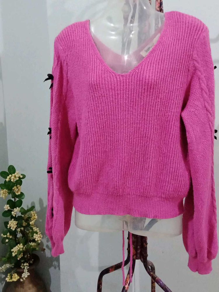 Pink Sweater