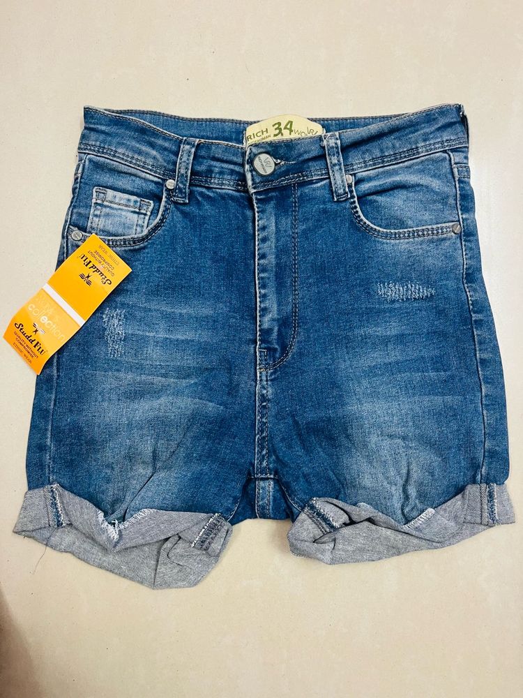 Stylish Women’s Denim Shorts–Trendy &amp; Comfortable