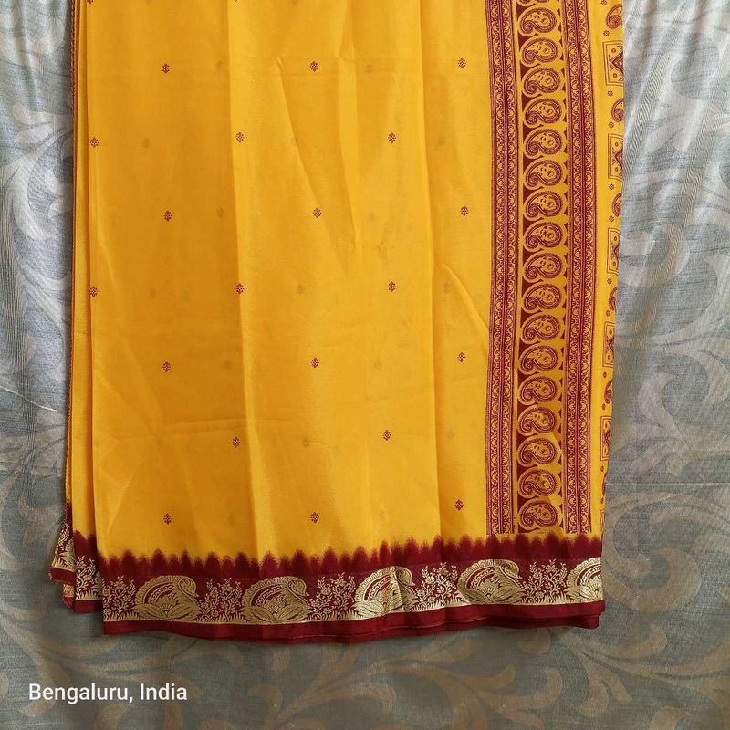 Double Colour Saree
