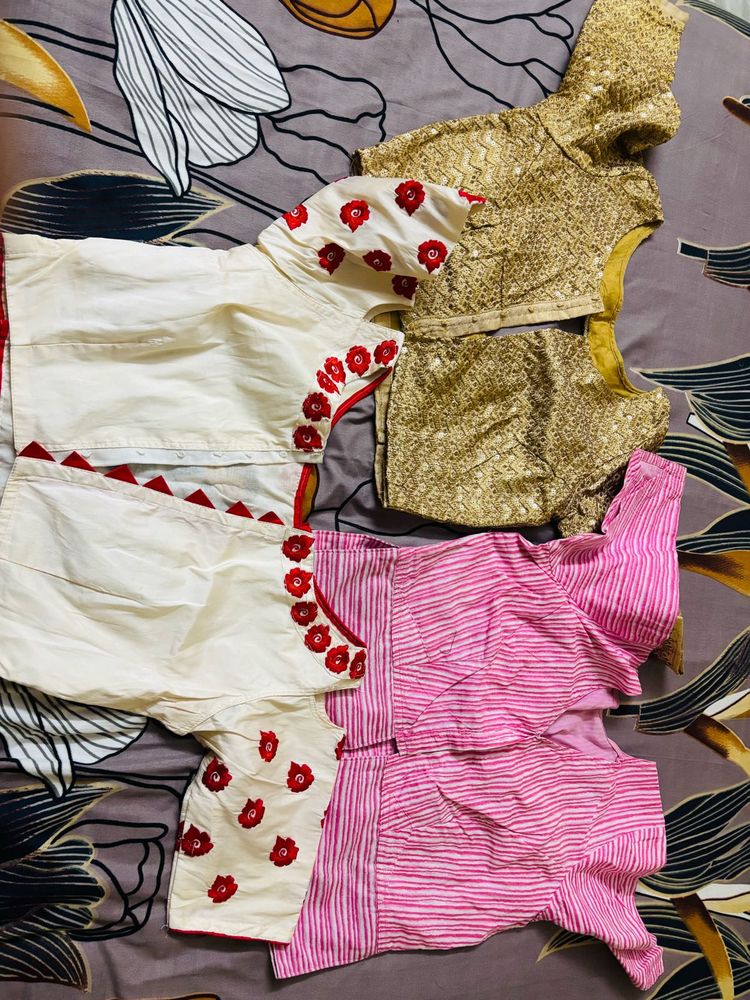 Ethnic Blouses - Set of 3