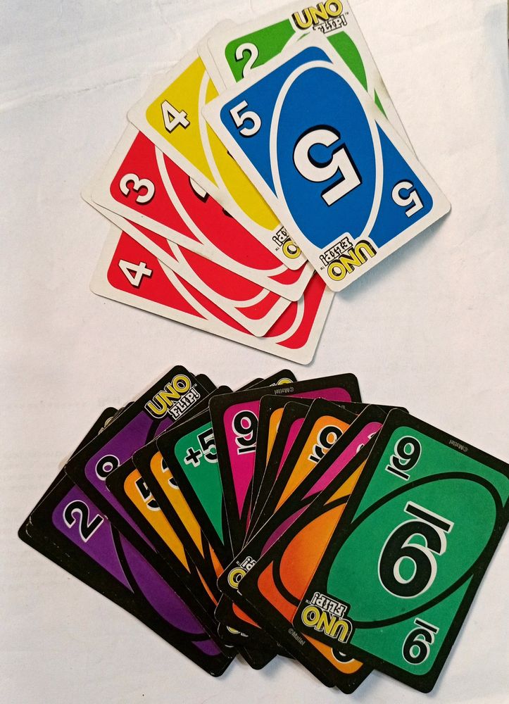 Uno Flip Side Toyverse Playing Cards, 2-10 Players, Cards &amp; Instructions, Play a Uno Flip Card! Flip The Deck! UNO FLIP Card Play This Card to Enter The Dark Side ,pack of 1