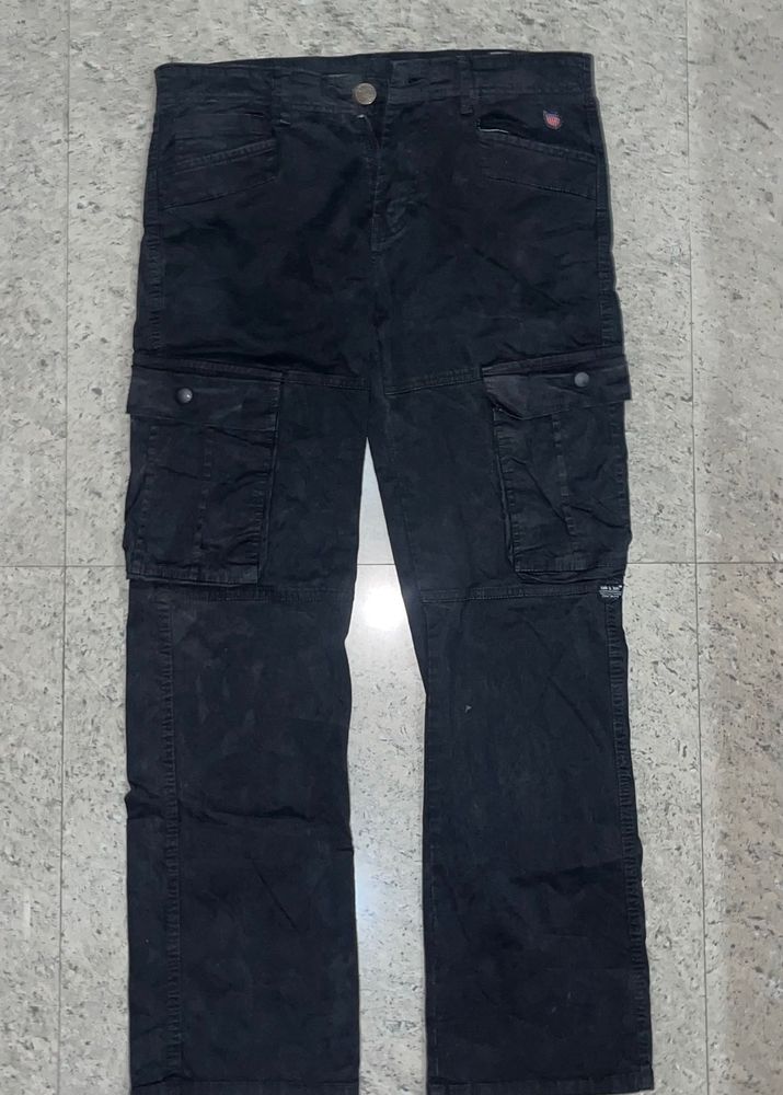 Black Cargo Pants