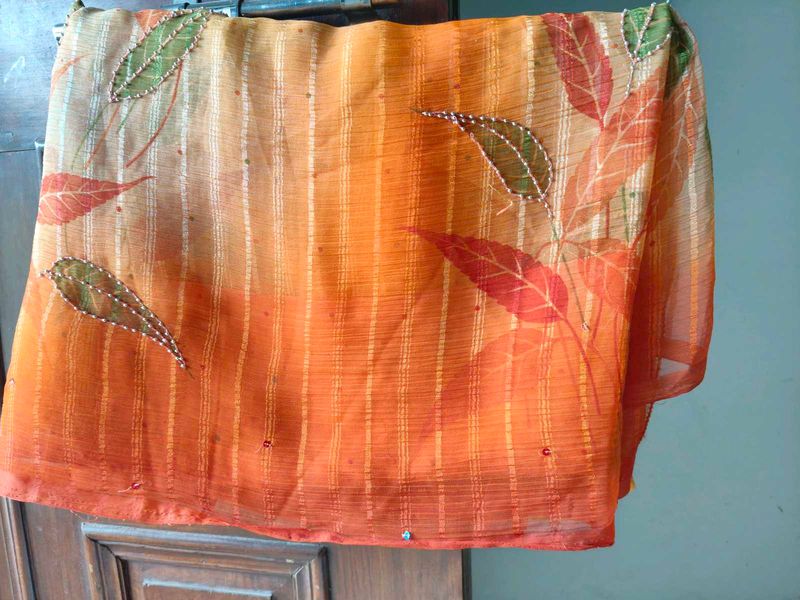 Elegant Orange saree