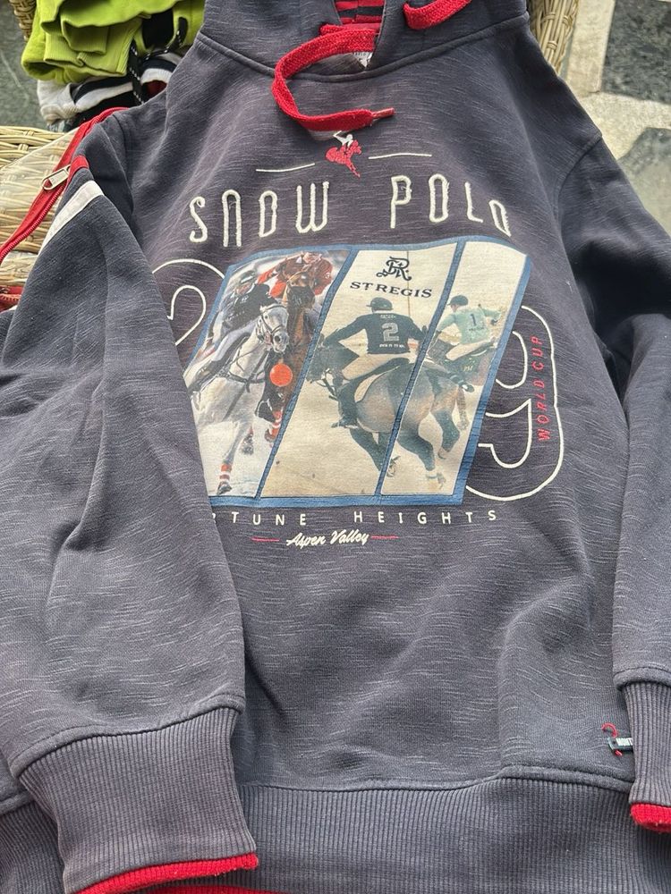 2 Monte Carlo Snow Polo Graphic Hoodie