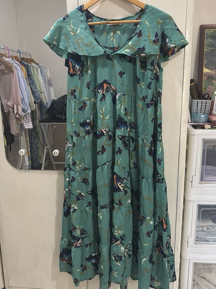 Floral Print Maxi Dress