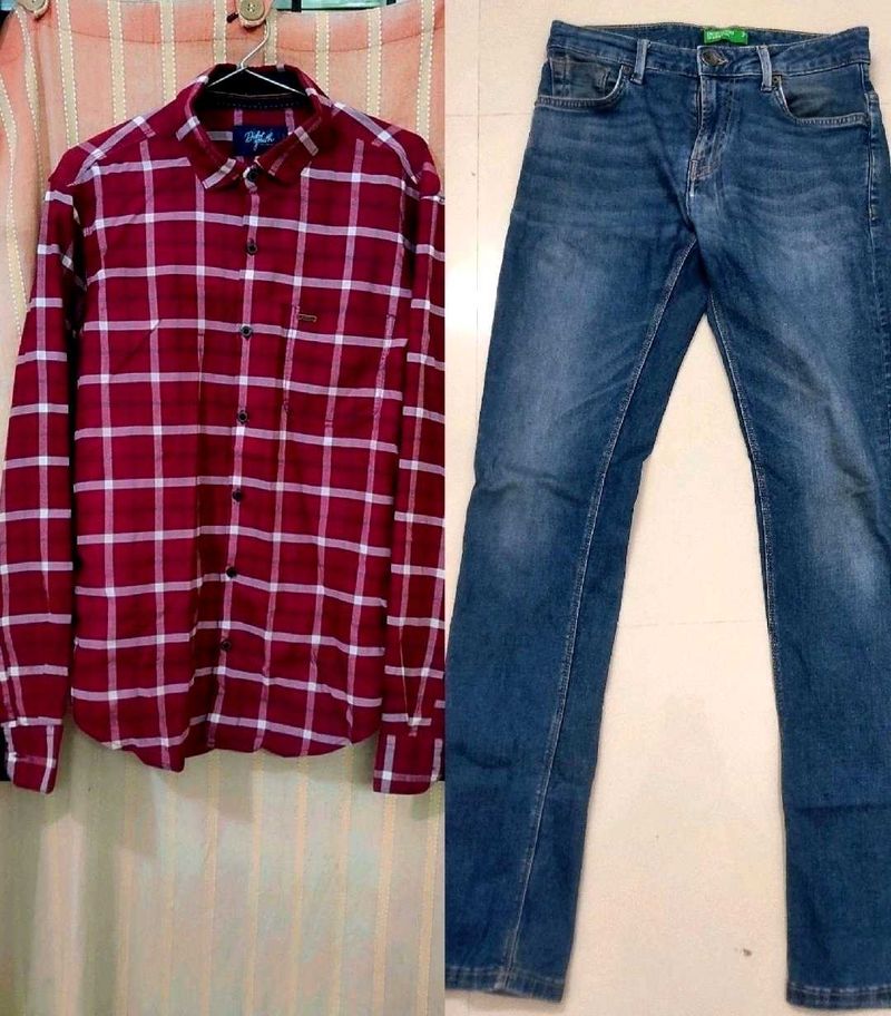 Combo Shirt &amp; Jeans ❤️