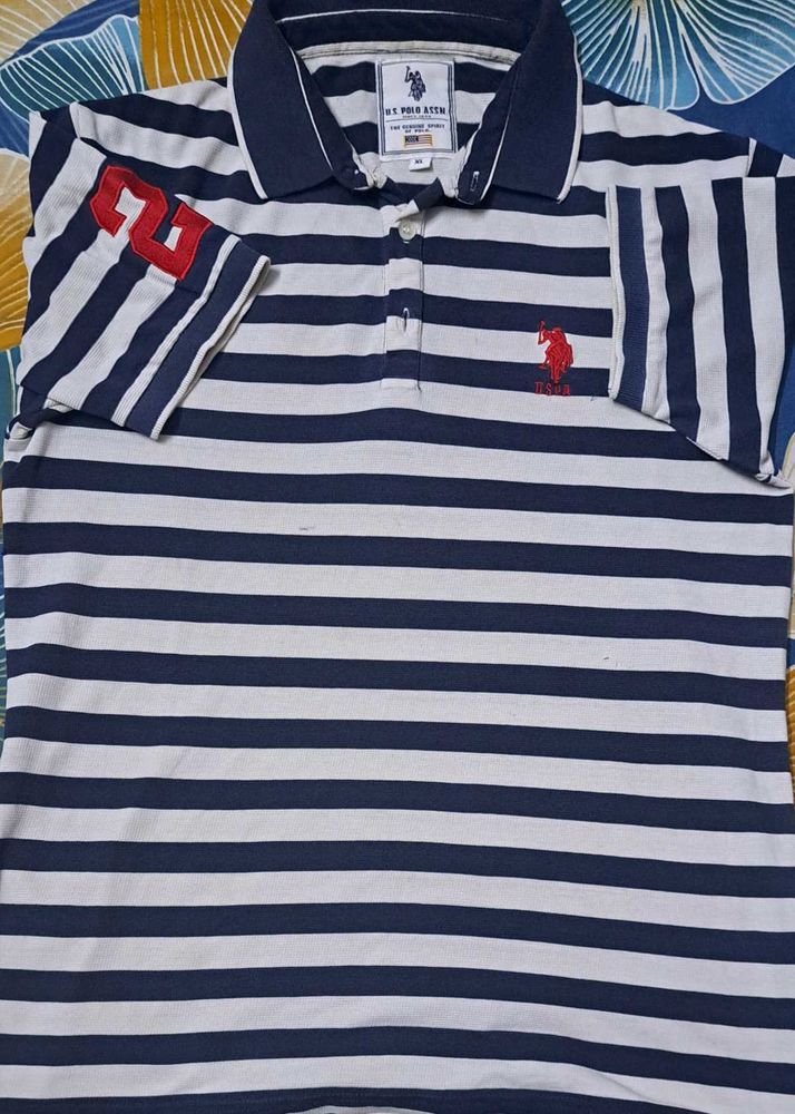 US Polo Stripe T Shirt