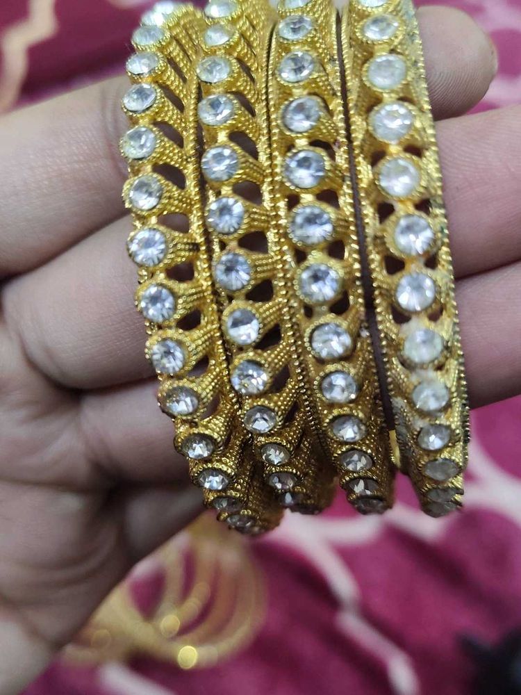 Gold Plated Bangles