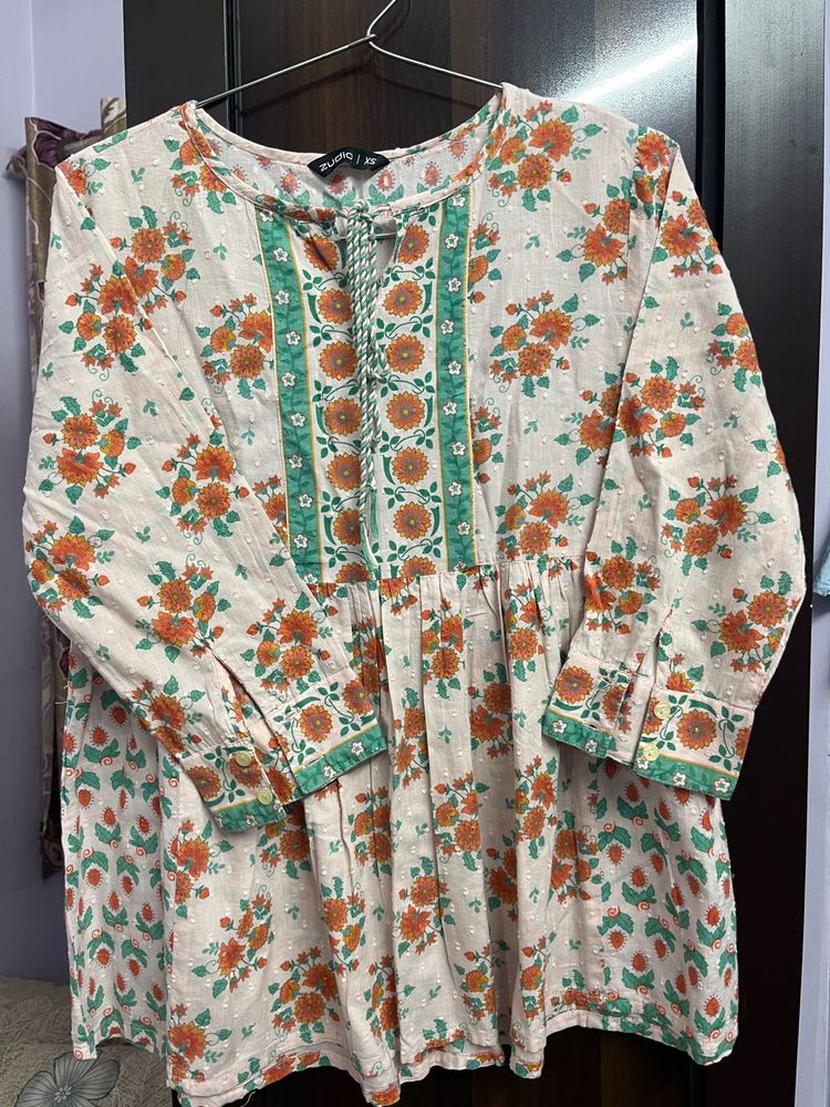 Floral Print Top