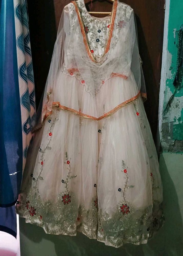 Elegant Embroidered Gown