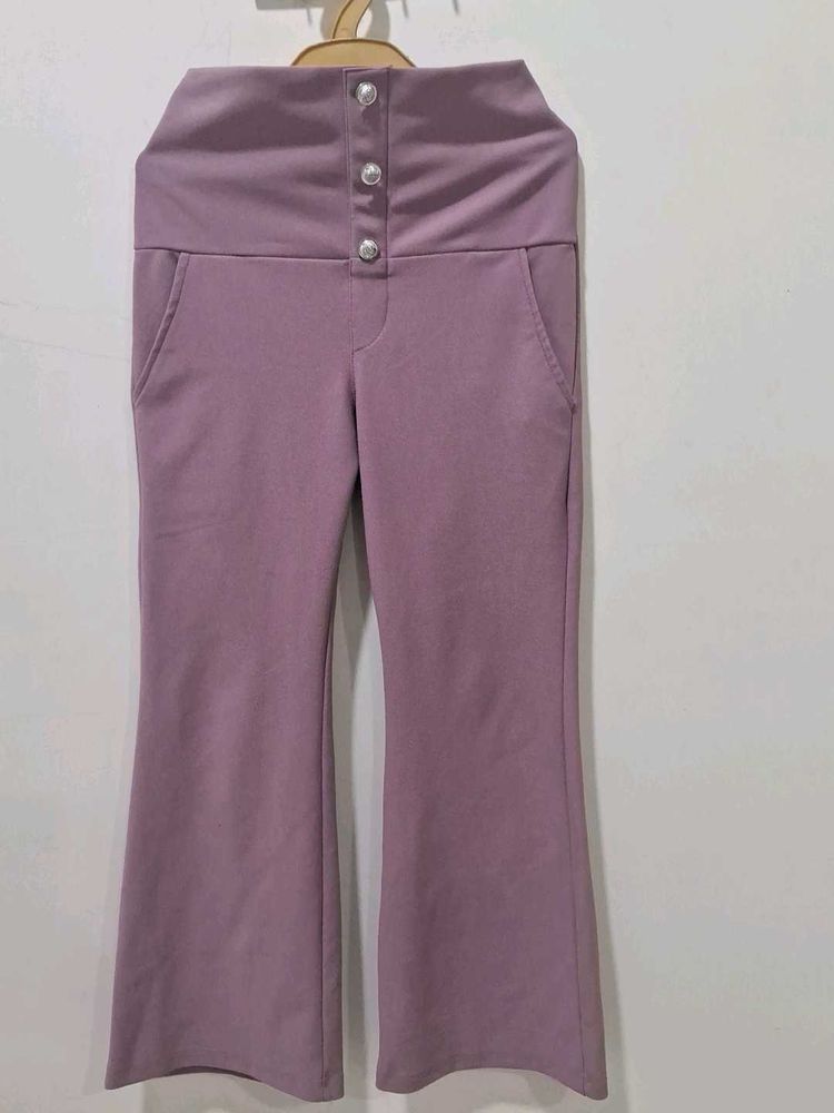 Mauve Pink Trouser