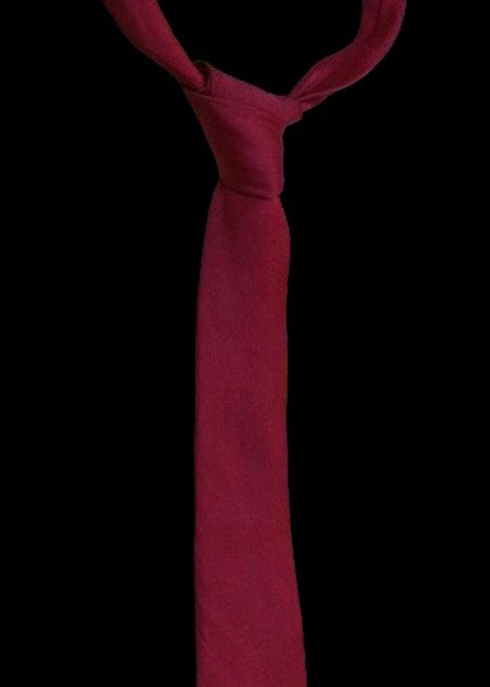 Maroon Colour Silk Tie