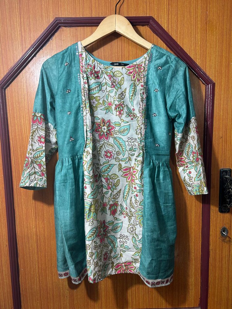 Soch Branded Green Tunic.