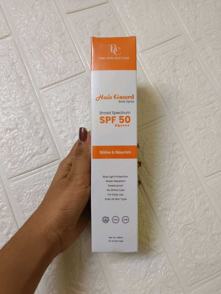 Halo Gaurd Body Spray SPF 50