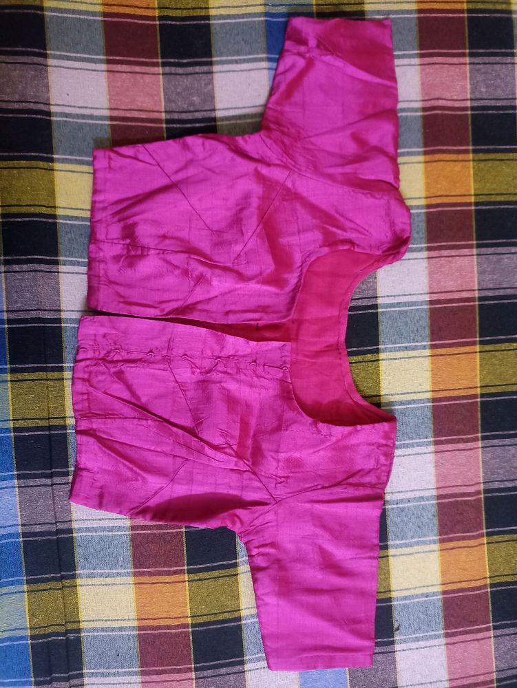 Pink Colour Brand New Stiched Blouse Piece