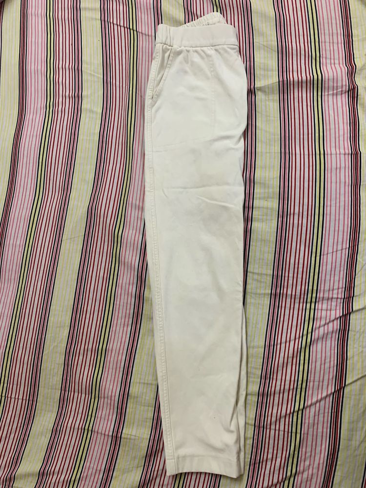 Casual White Pants
