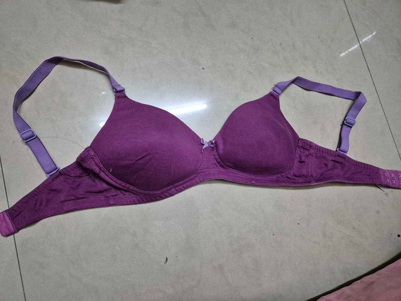 Purple Comfort Bra