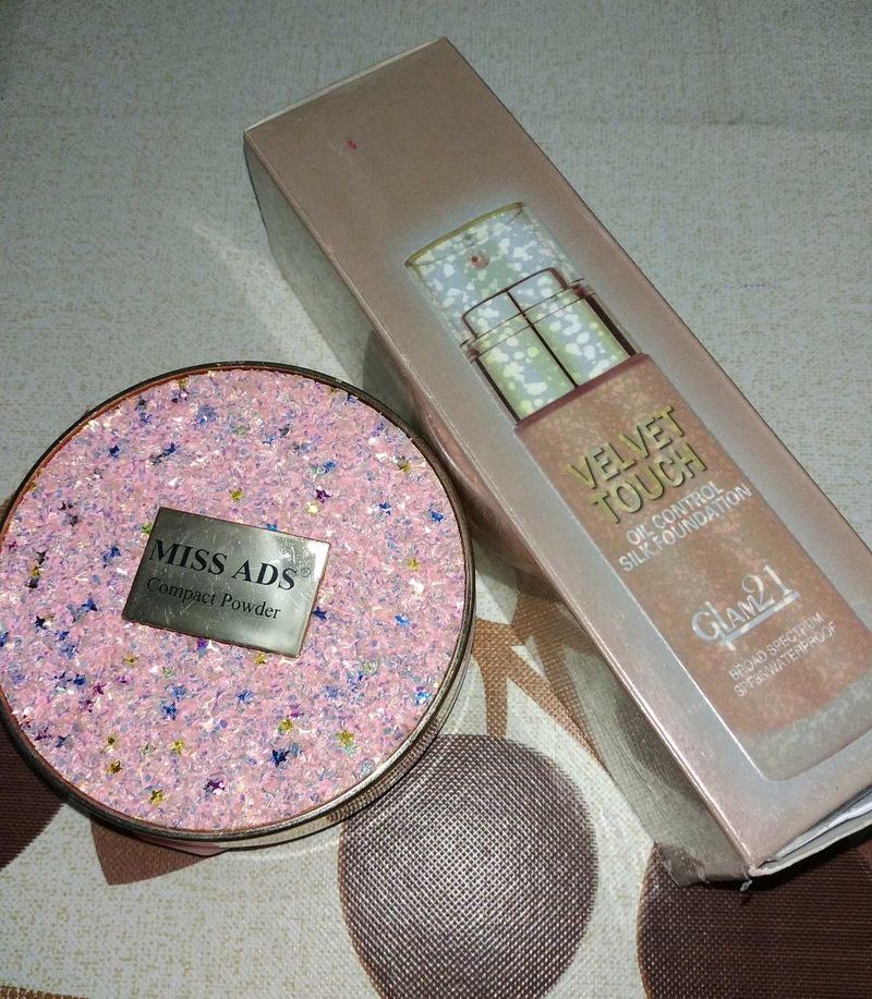 MISS ADS Compact &amp; Glam21 Foundation