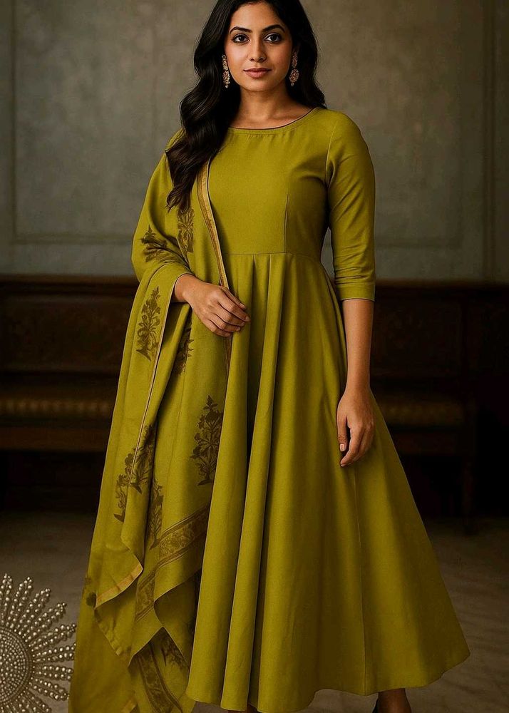 Anarkali Kurti With Duppatta
