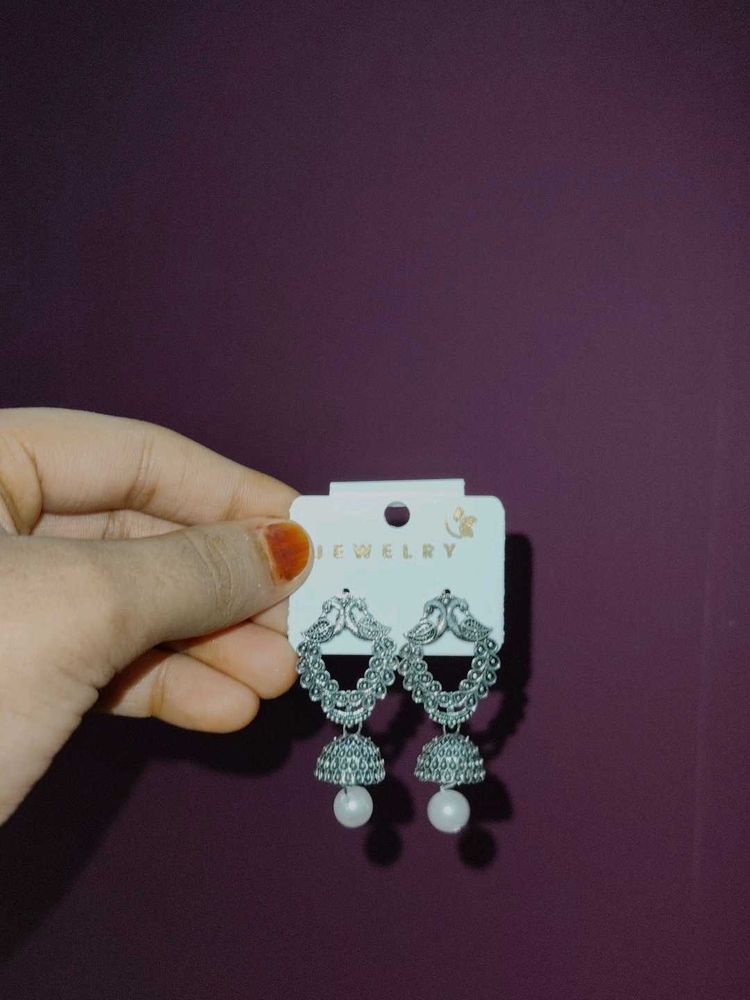 Jhumka Earrings Set Of 5