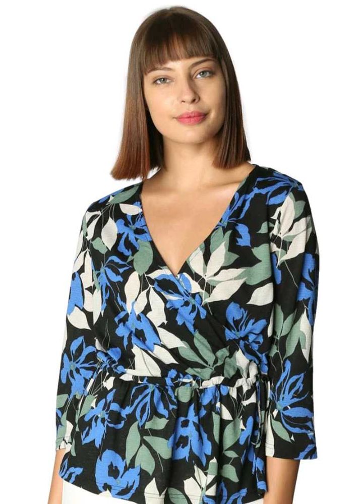 Vero Moda Floral Wrap Top