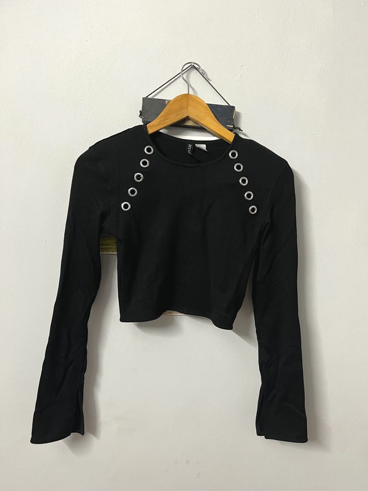 H&amp;M Black Long Sleeve Top🖤