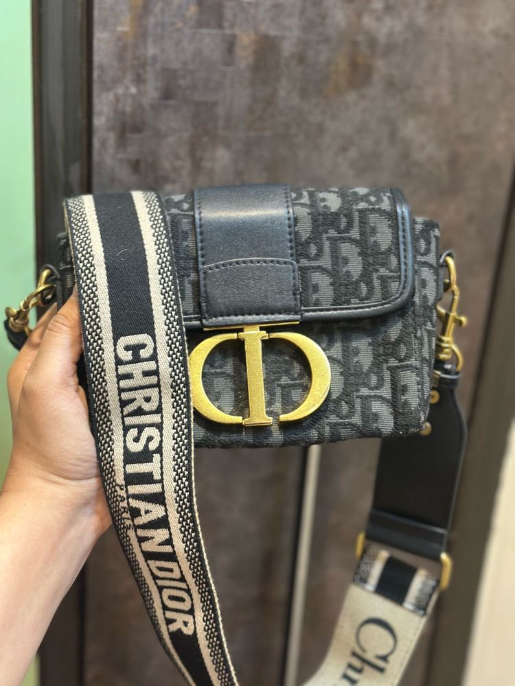 Auth Christian Dior 30 Montaigne Box Bag