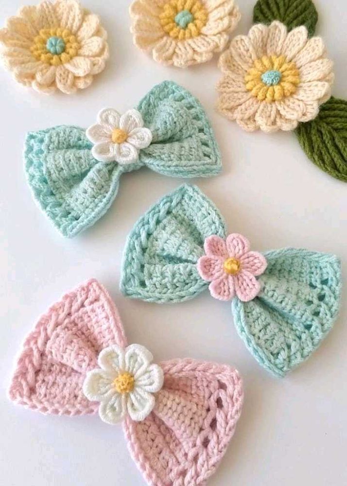 Crochet Hair Clip (Any 1)