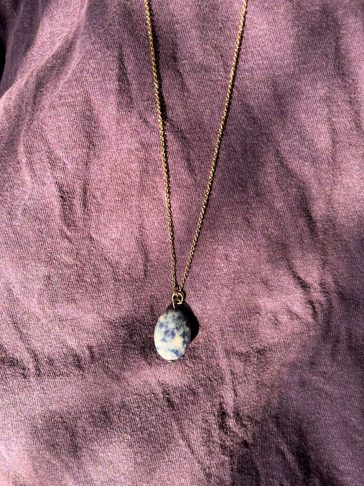 Blue Pendant Necklace