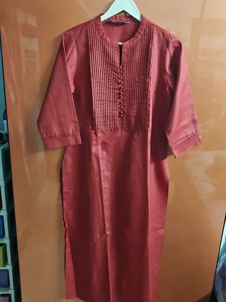 Elegant Red Kurta