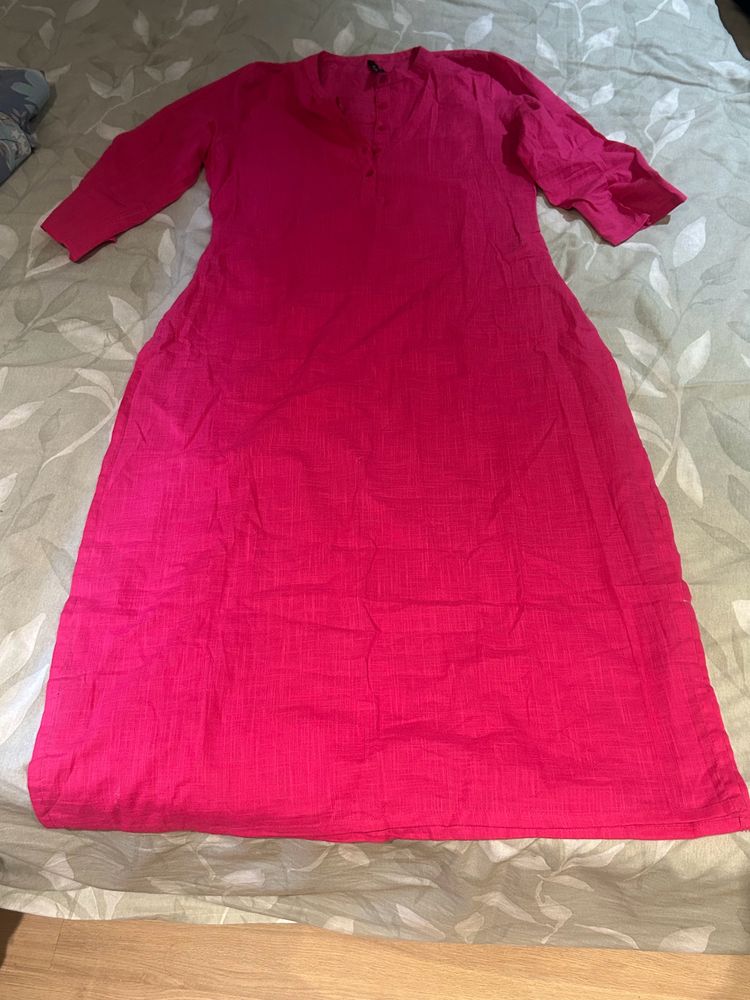 Pink Kurta
